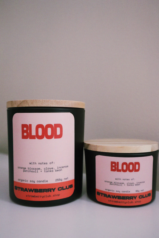 Blood Soy Candle