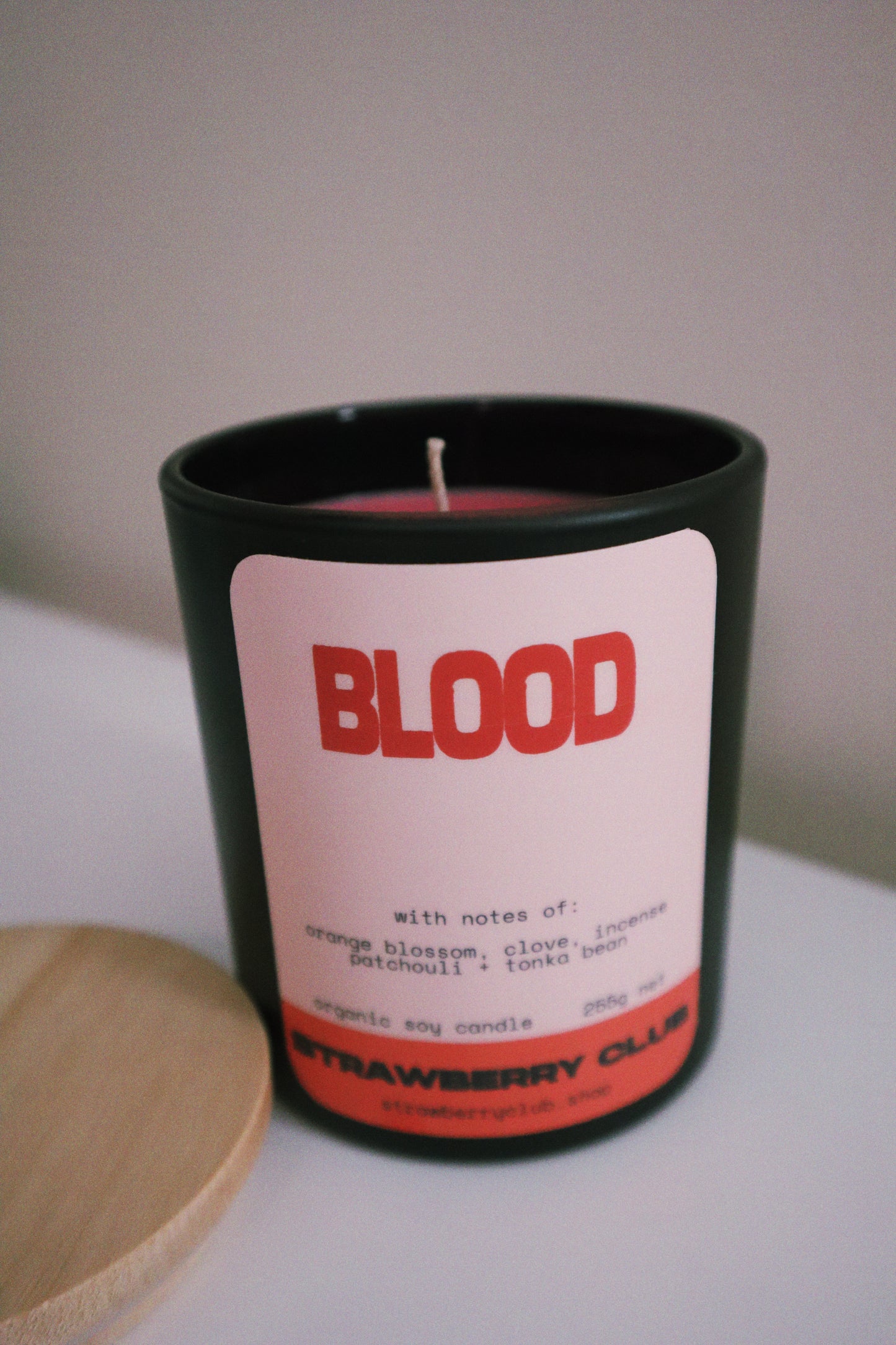 Blood Soy Candle