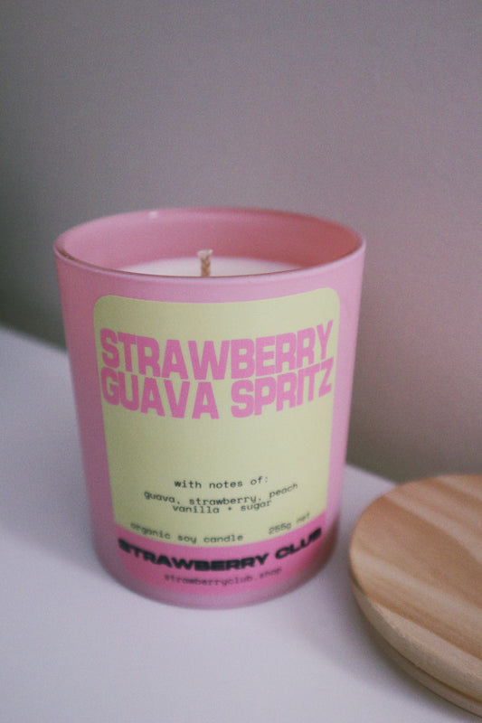 Strawberry Guava Spritz Soy Candle