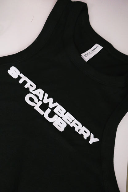 Logo Racer Tank - Black