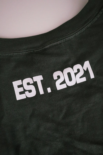 EST 2021 Logo T-Shirt - Grey