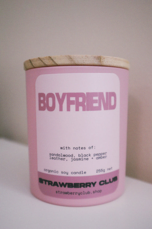 Boyfriend Soy Candle