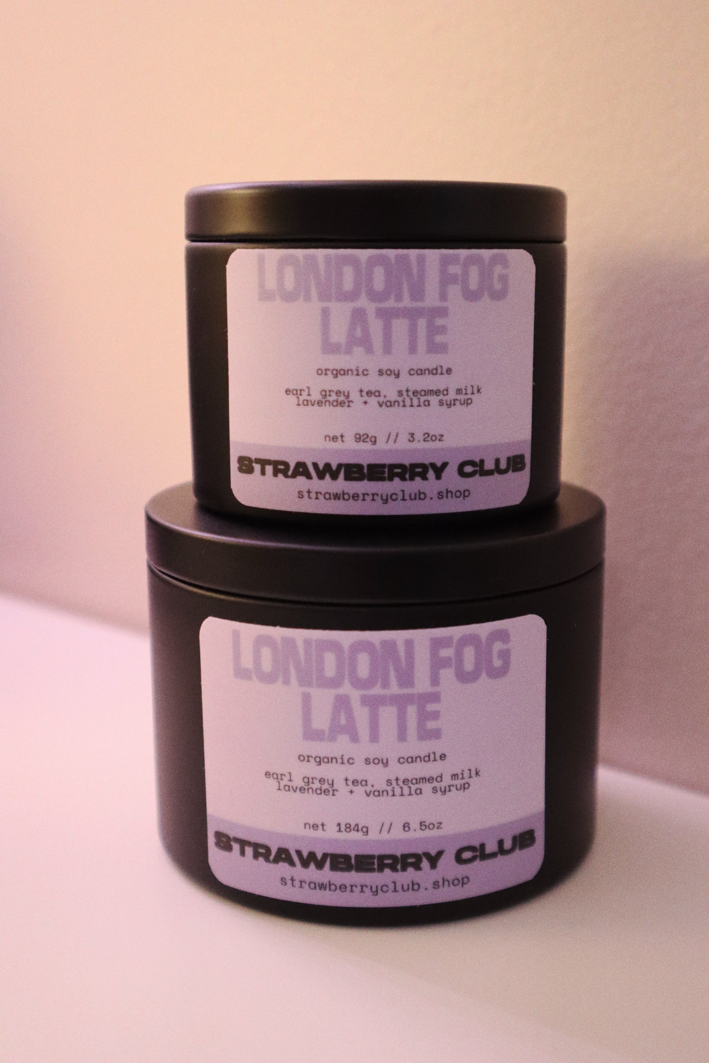 London Fog Soy Candle