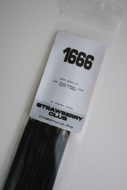 1666 Incense Sticks
