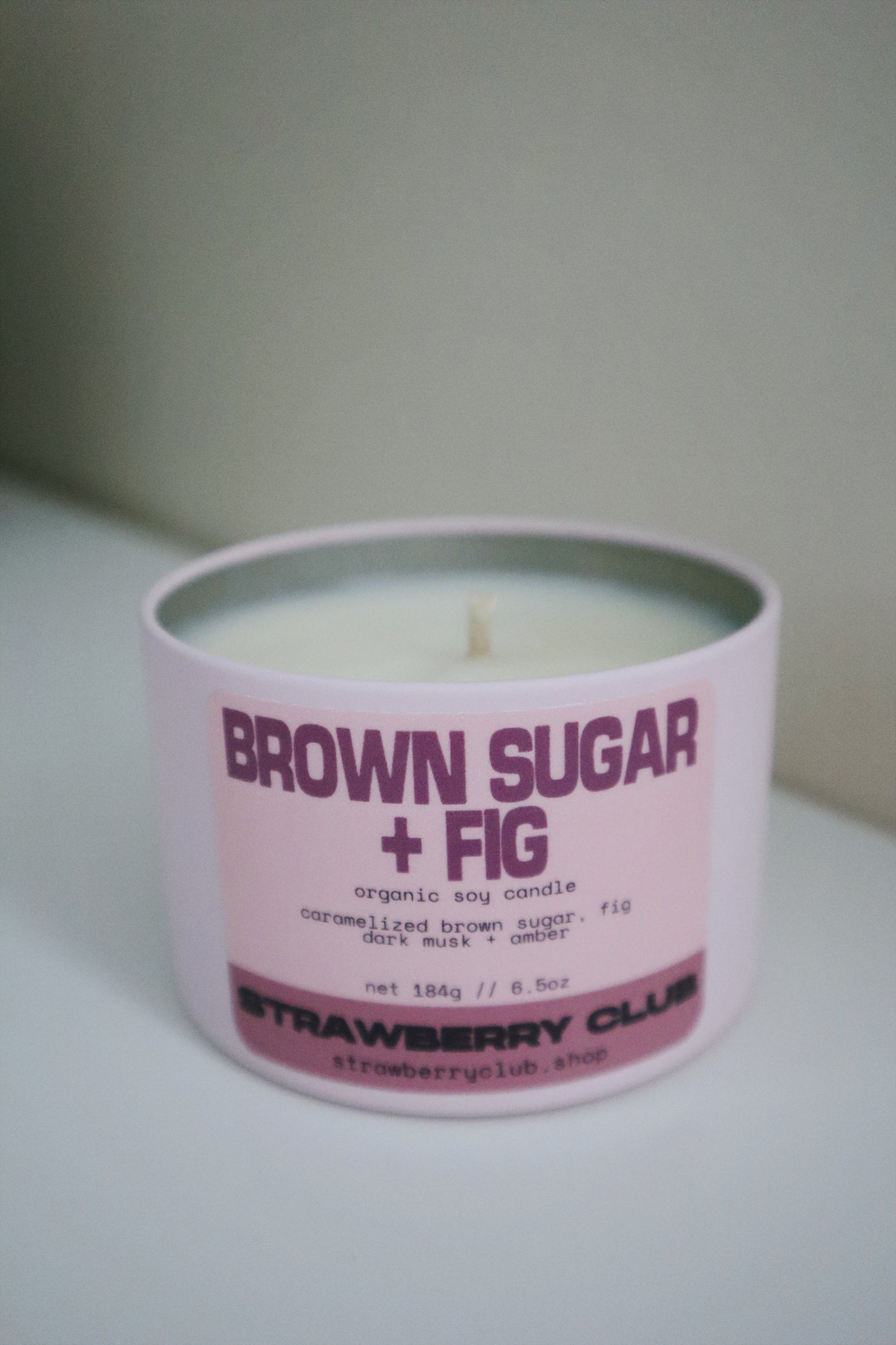 Brown Sugar + Fig Soy Candle