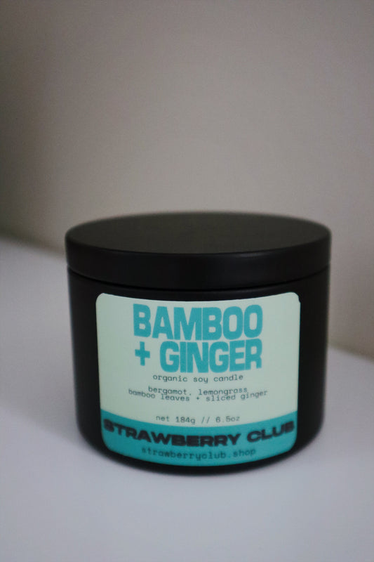 Bamboo + Ginger Soy Candle