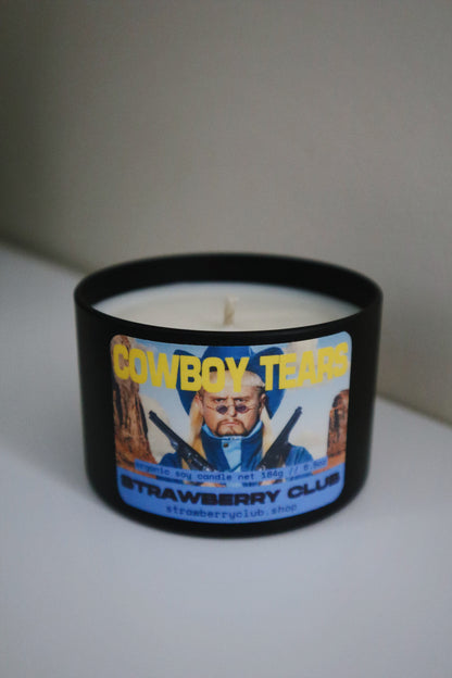 COWBOY TEARS Soy Candle