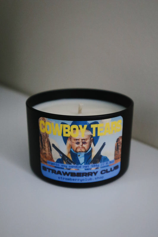 COWBOY TEARS Soy Candle
