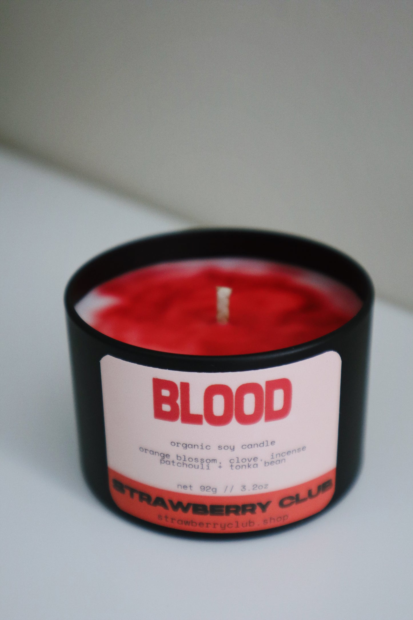 Blood Soy Candle