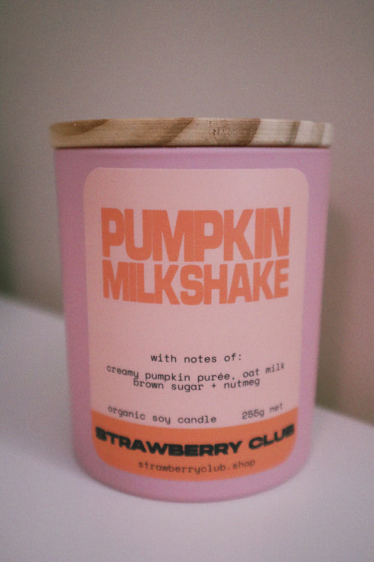 Pumpkin Milkshake Soy Candle