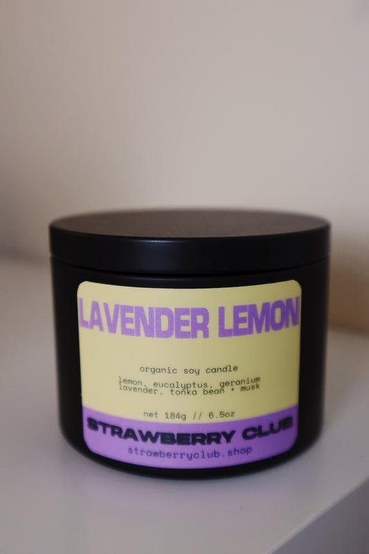 Lavender Lemon Soy Candle