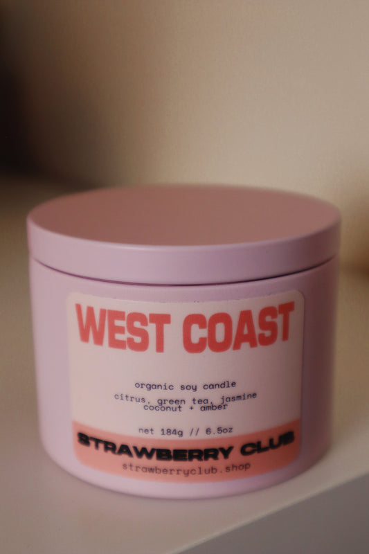 West Coast Soy Candle