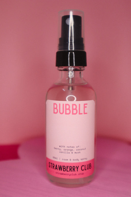 Bubble room & body spray