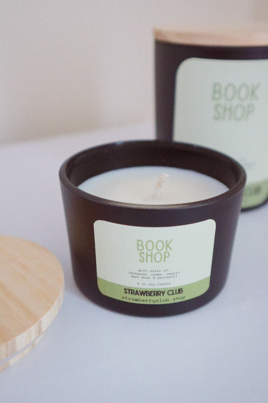 Book Shop 4 oz Candle