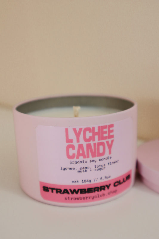 Lychee Candy Soy Candle
