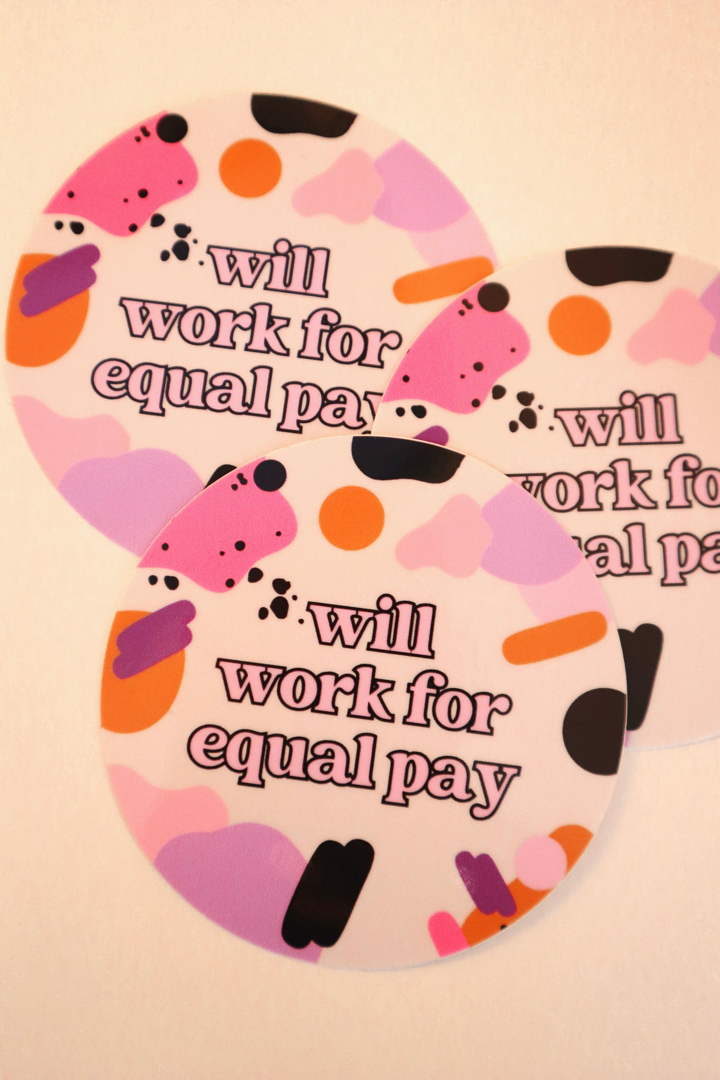 Will Work For Equal Pay Sticker