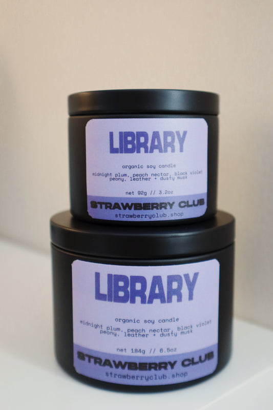 Library Soy Candle