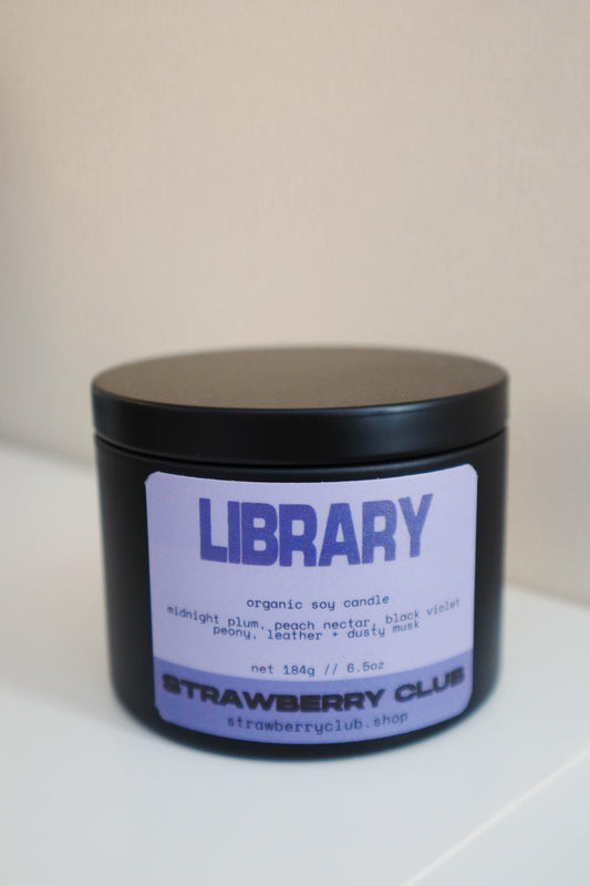 Library Soy Candle