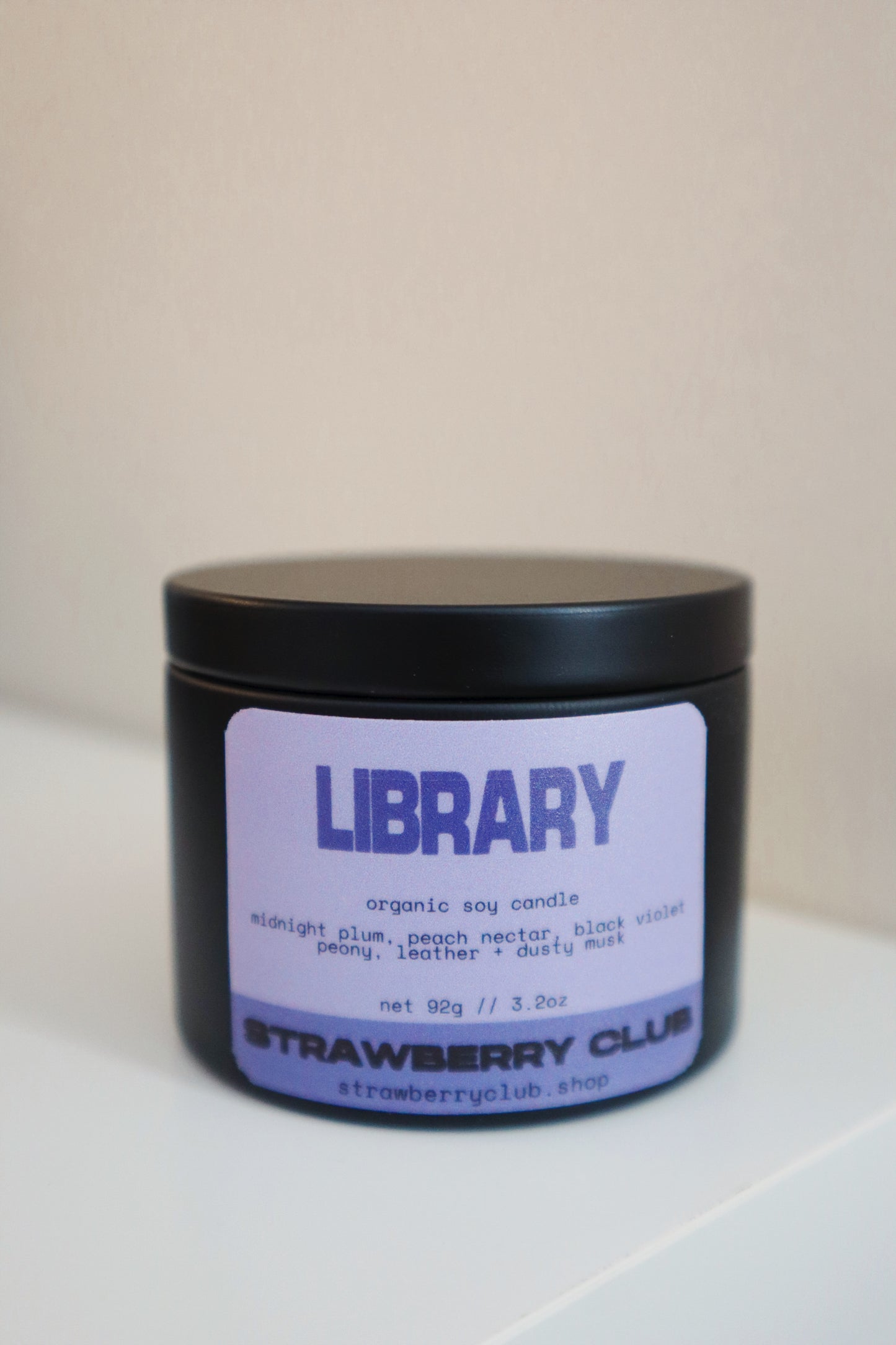 Library Soy Candle