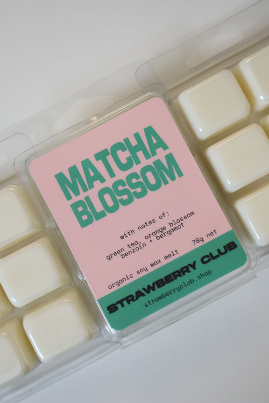 Matcha Blossom Wax Melt