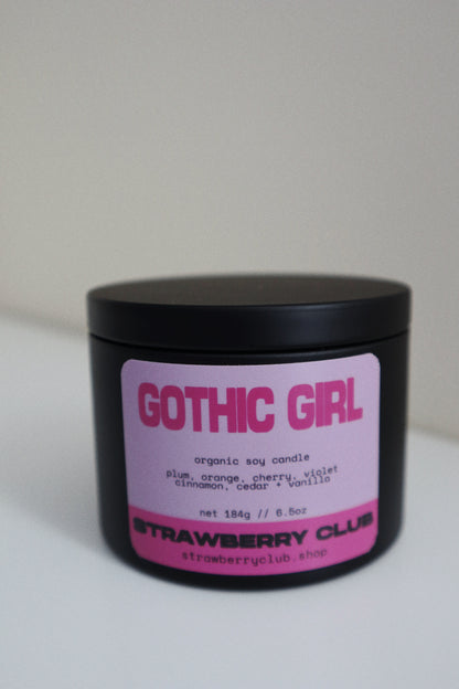 Gothic Girl Soy Candle