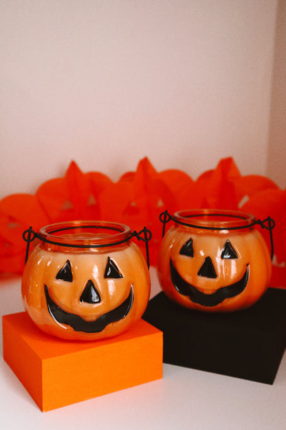90s Halloween Pumpkin Soy Candles *PICK YOUR SCENT - LIMITED EDITION*