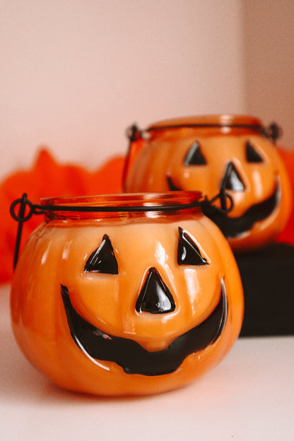 90s Halloween Pumpkin Soy Candles *PICK YOUR SCENT - LIMITED EDITION*