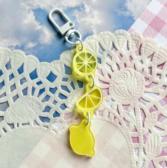 Lemon Keychain