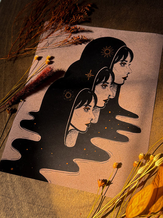 Lifting The Veil Art Print