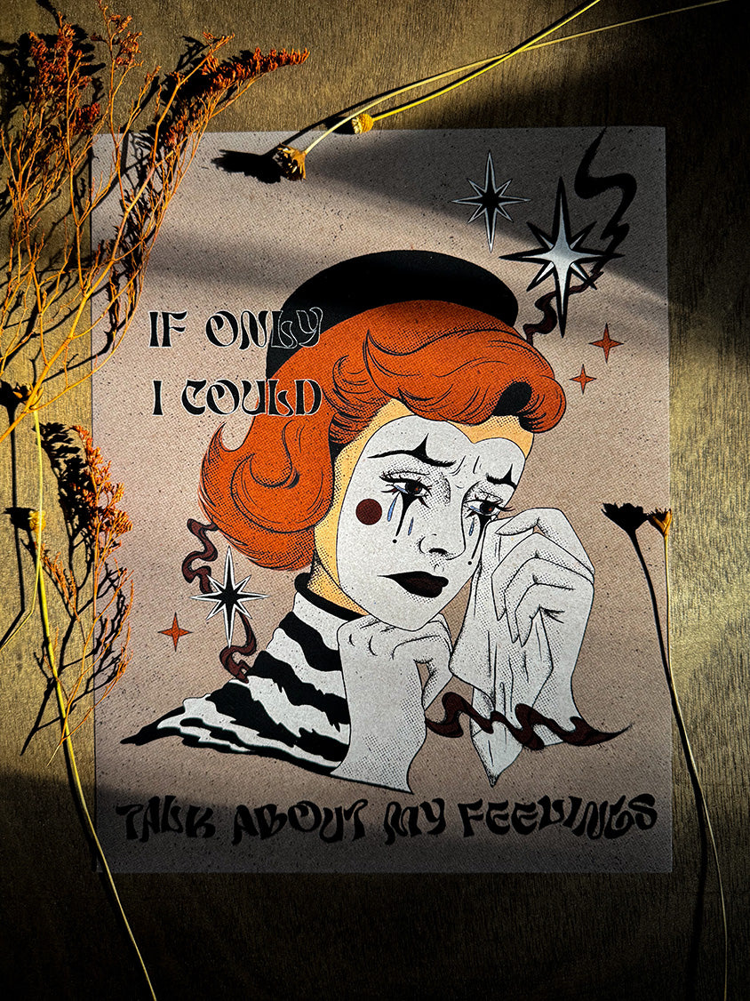 Tragic Fool Art Print